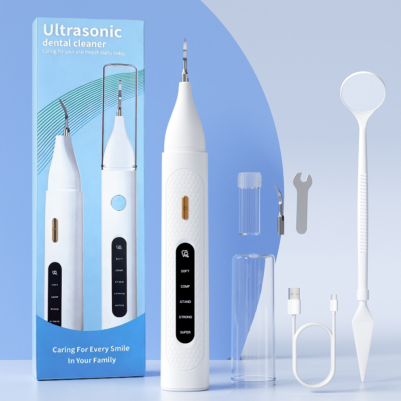 Teeth Whitening Uv - 5-Mode Hand-held Ultrasonic Tooth Scaler, Remove