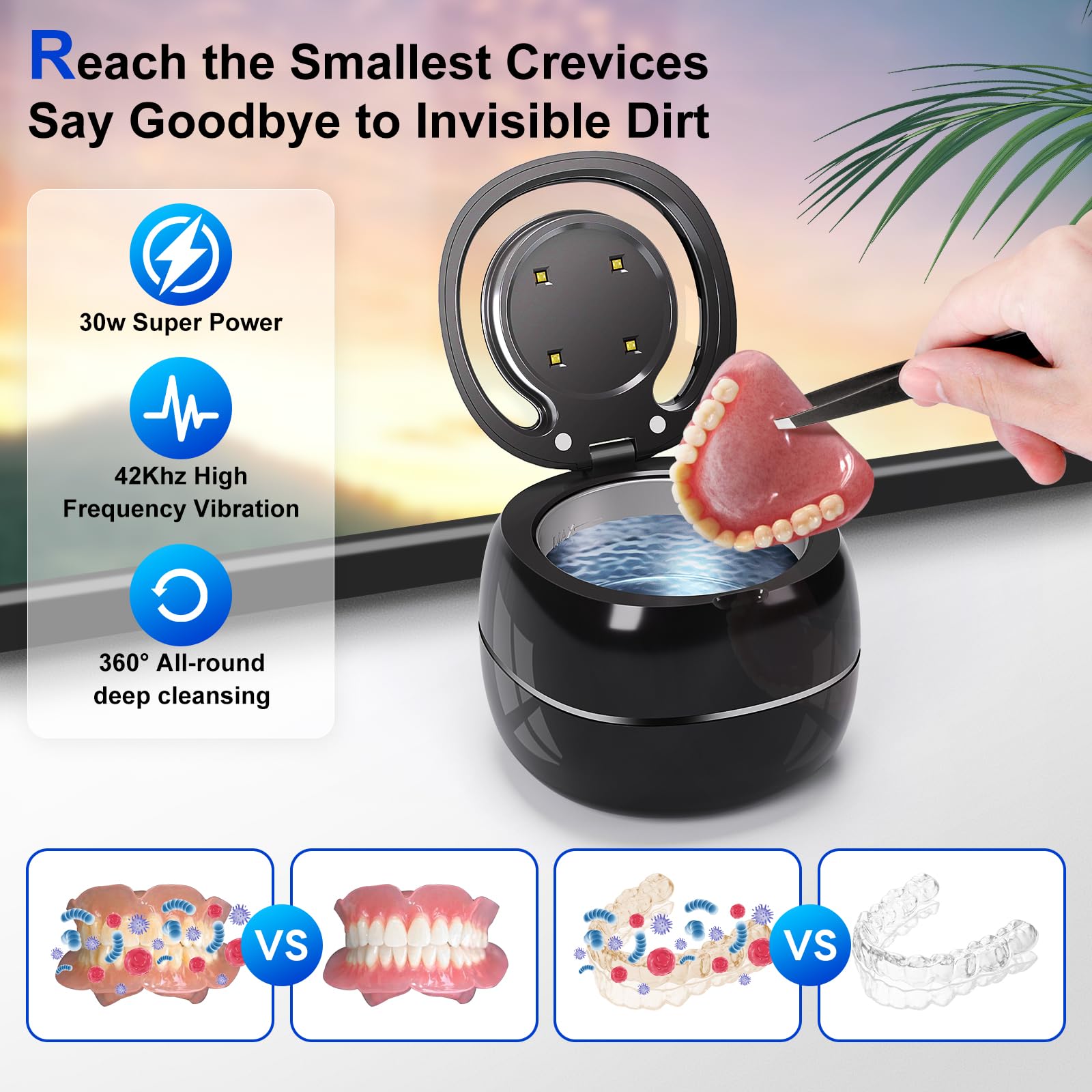 HOMEFISH Cleaner For Retainers - Teeth Whitening Uv 评论和价格
