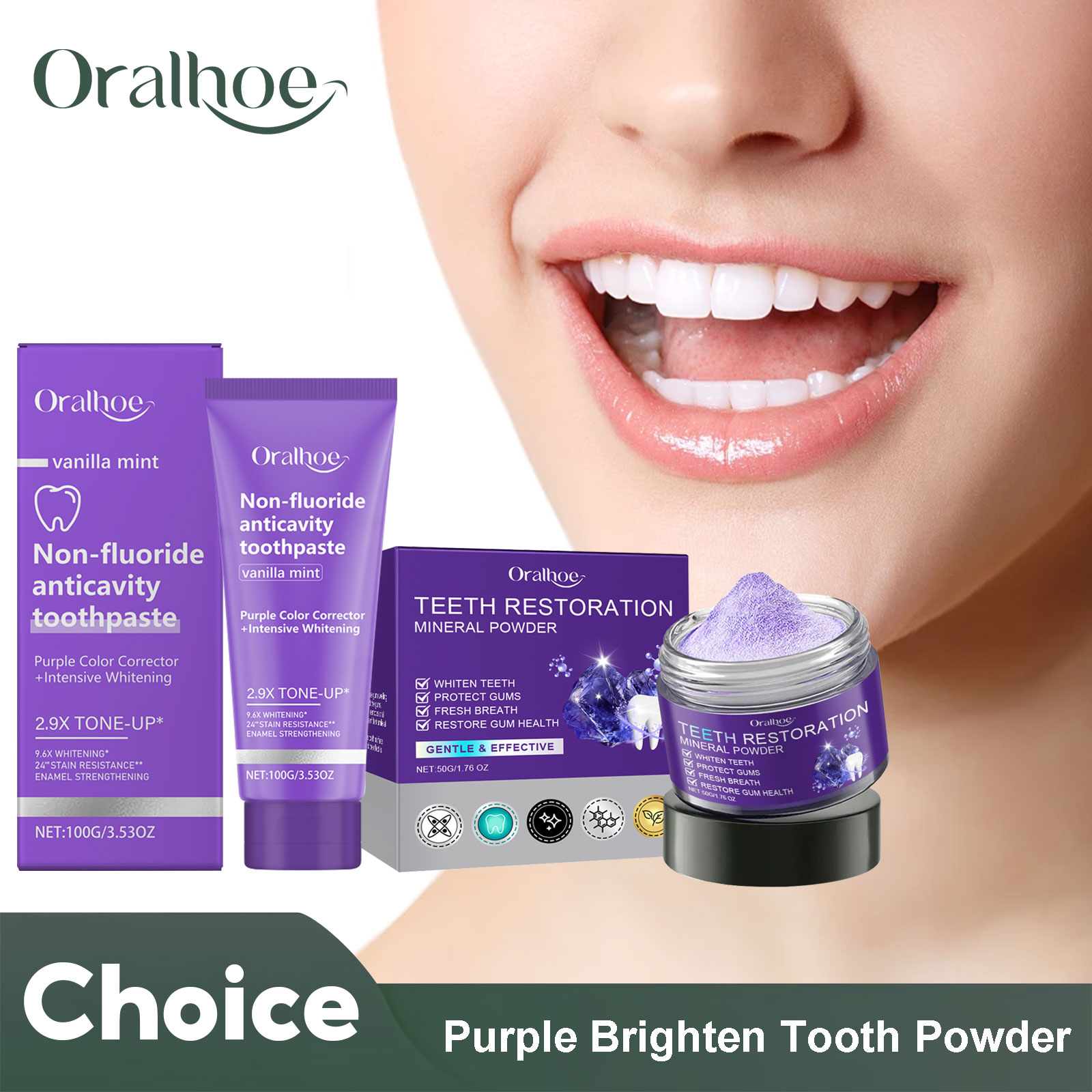 Teeth Restoration Mineral Powd - Teeth Whitening Remedies 评论和价格