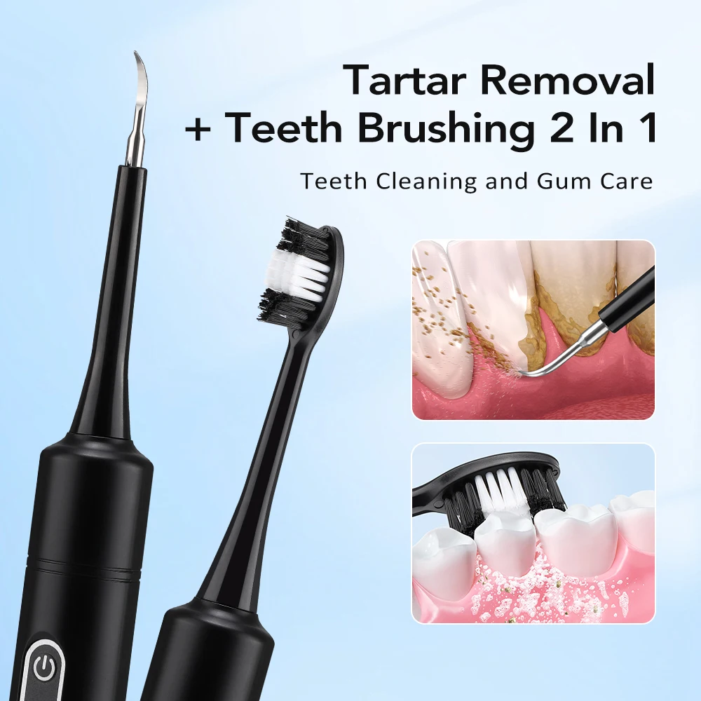 Electric Sonic Vibration Denta - Teeth Whitening Kit Professional 评论和价格