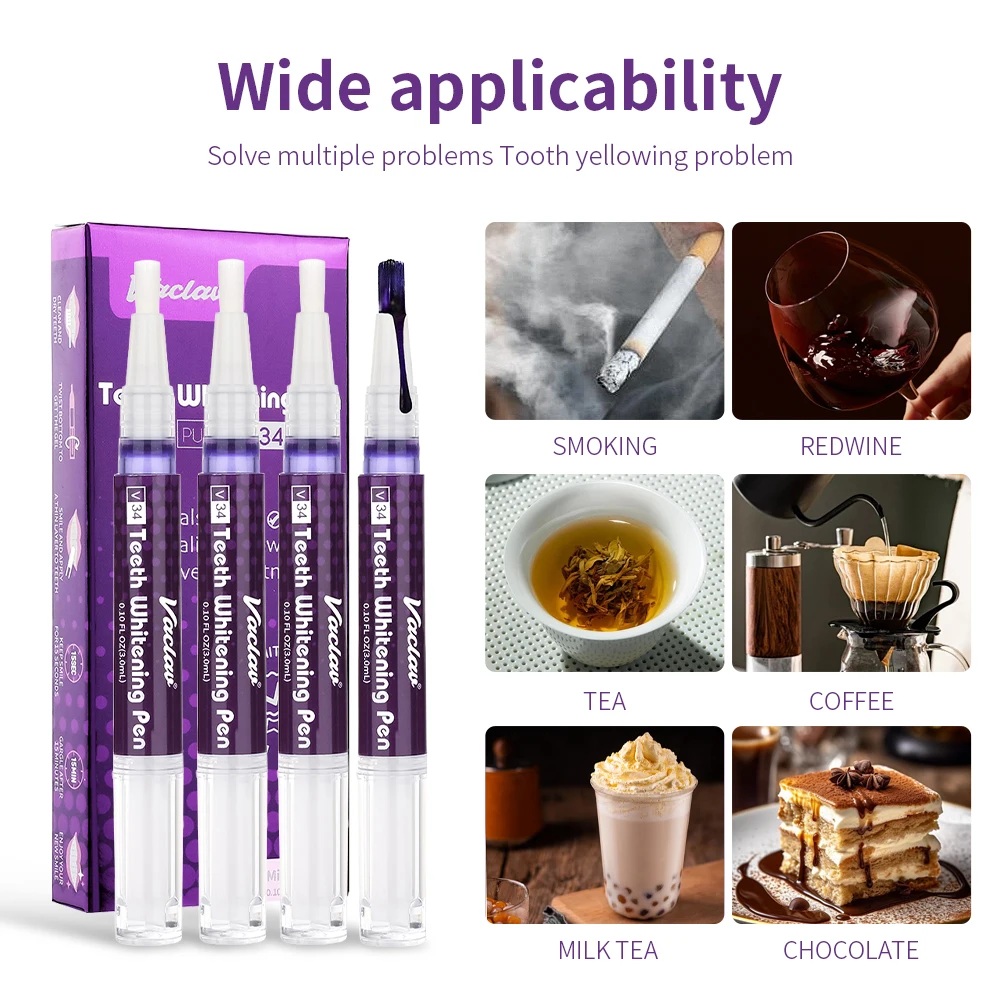 Vaclav V34 Purple Teeth Whiten - Teeth Whitening Remedies 评论和价格