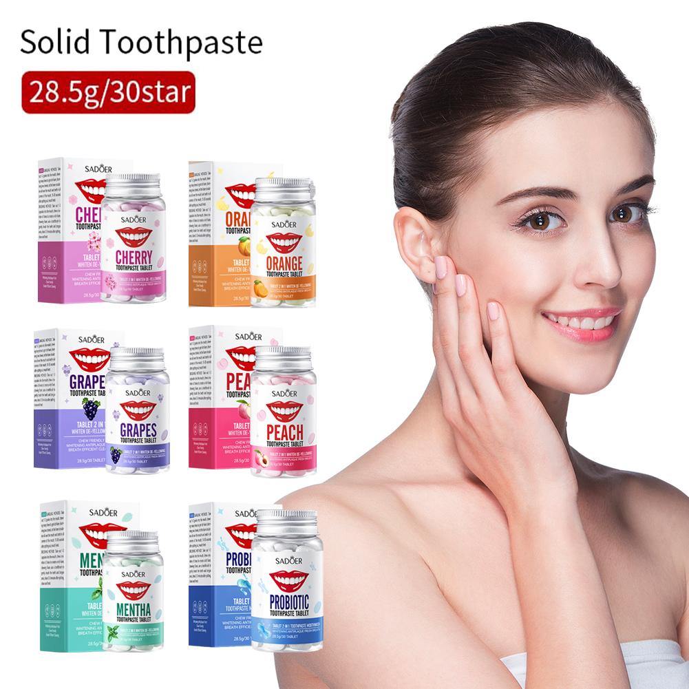 Mint Solid Toothpaste Tablets  - Teeth Whitening Remedies 评论和价格
